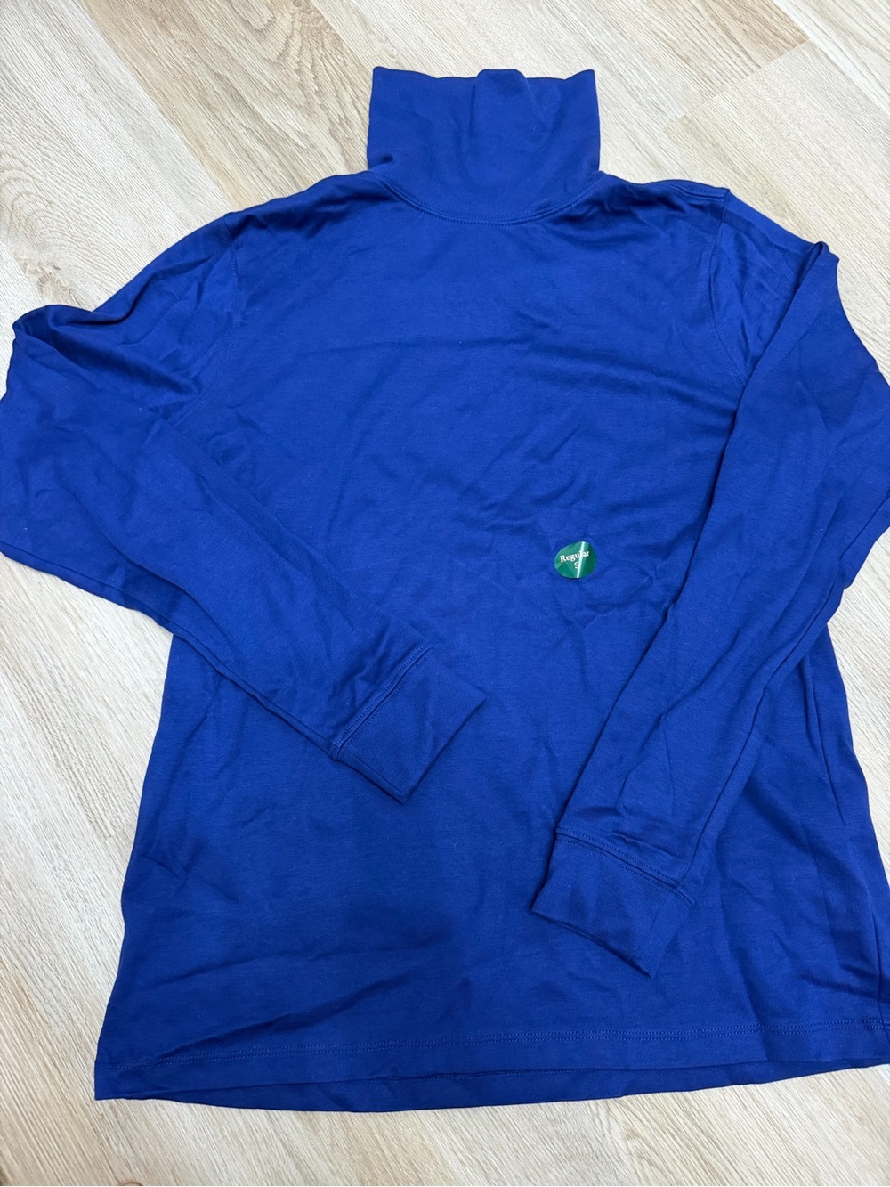 L.L.Bean women’s Royal Blue Long Sleeve Turtleneck Top